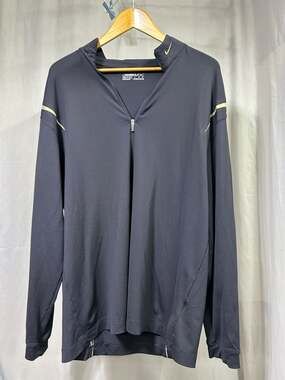 Nike Golf Fit Dry 1/4 Zip Long Sleeve Performance Pullover Shirt